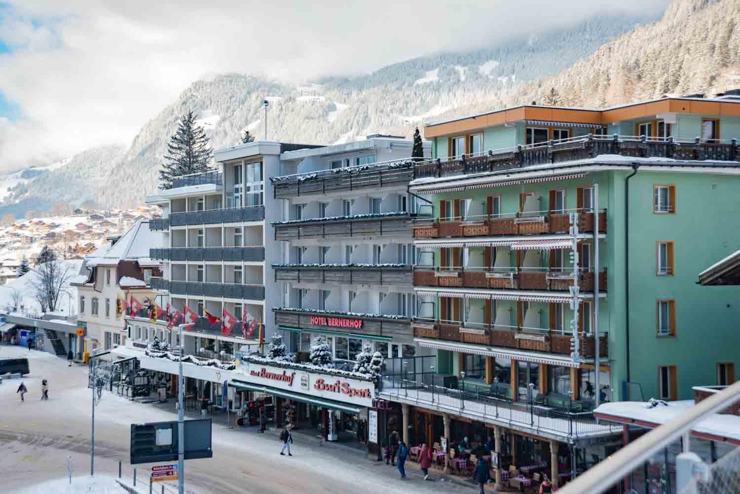 Hotel Bernerhof Grindelwald Exterior foto